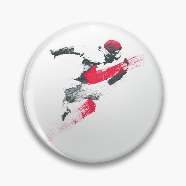 Item preview, Olympic Sprinter Exploding Out Of Blocks Urban Stencil designed and sold by EdvvinStudios.