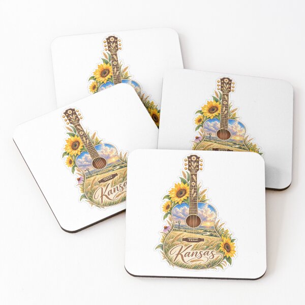 Item preview, Kansas Sunflower Prairie Guitar designed and sold by Whimspired By Paxx.