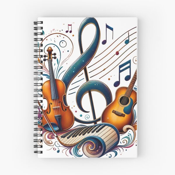 Item preview, Musical Harmony – Violin, Guitar & Piano Art designed and sold by StyxIND.