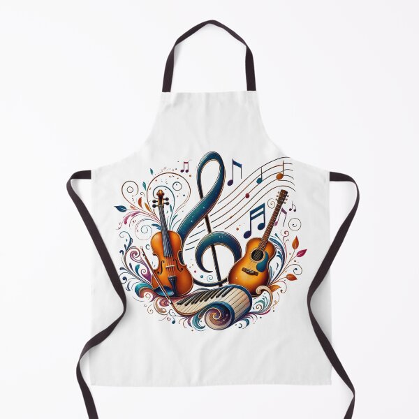 Item preview, Musical Harmony – Violin, Guitar & Piano Art designed and sold by StyxIND.