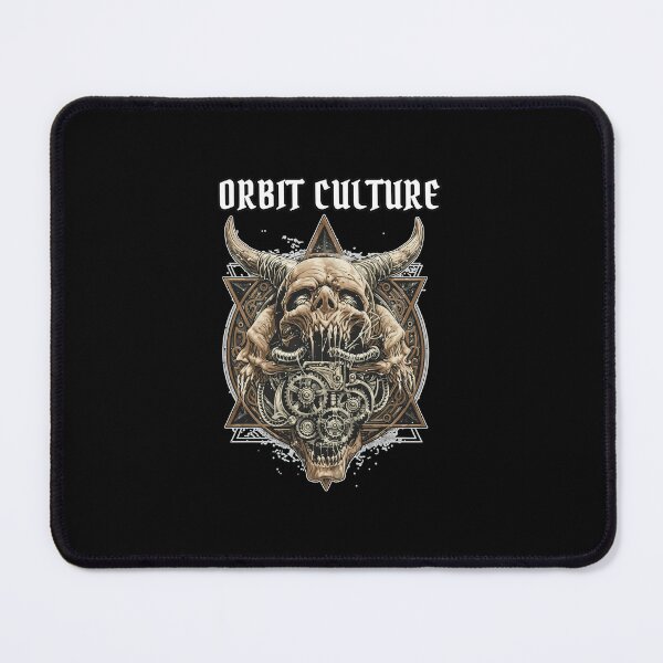 Item preview, ORBIT CULTURE Horned Skull Gears Art Piece designed and sold by JAMESDIAM.