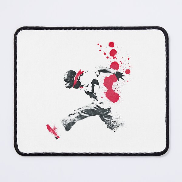 Item preview, Elite Track Athlete Sprint Silhouette Crimson Drip Layout designed and sold by EdvvinStudios.