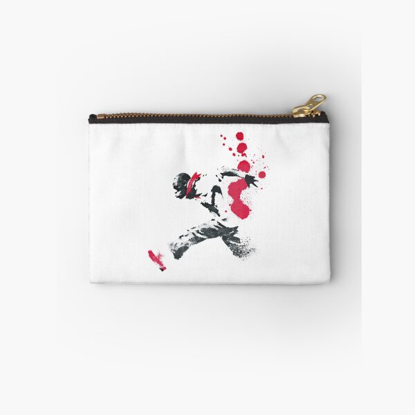 Item preview, Elite Track Athlete Sprint Silhouette Crimson Drip Layout designed and sold by EdvvinStudios.