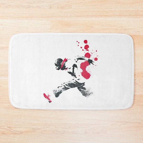 Item preview, Elite Track Athlete Sprint Silhouette Crimson Drip Layout designed and sold by EdvvinStudios.