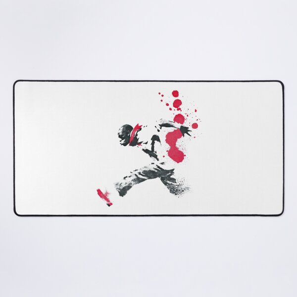 Item preview, Elite Track Athlete Sprint Silhouette Crimson Drip Layout designed and sold by EdvvinStudios.