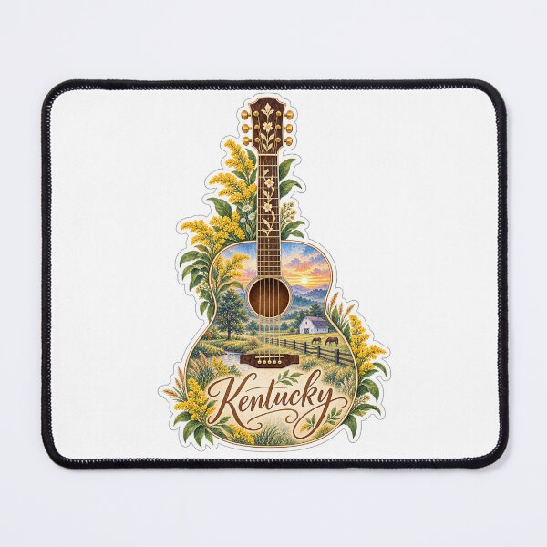 Item preview, Kentucky Bluegrass Country Guitar designed and sold by Whimspired By Paxx.