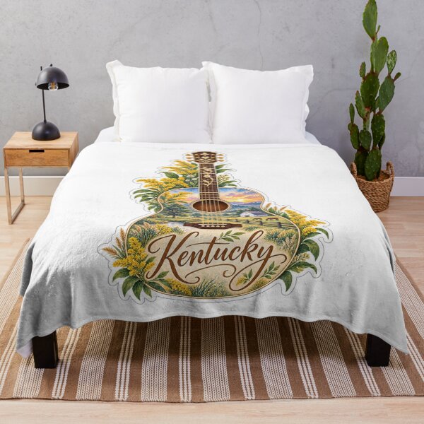 Item preview, Kentucky Bluegrass Country Guitar designed and sold by Whimspired By Paxx.