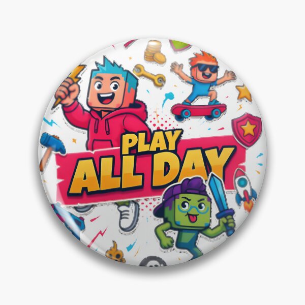 Item preview, Play All Day Fun Active Lifestyle Design for Kids and Adults designed and sold by tuffcookiet.