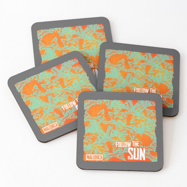 Item preview, Mallorca - follow the sun - coral designed and sold by Periartwork.