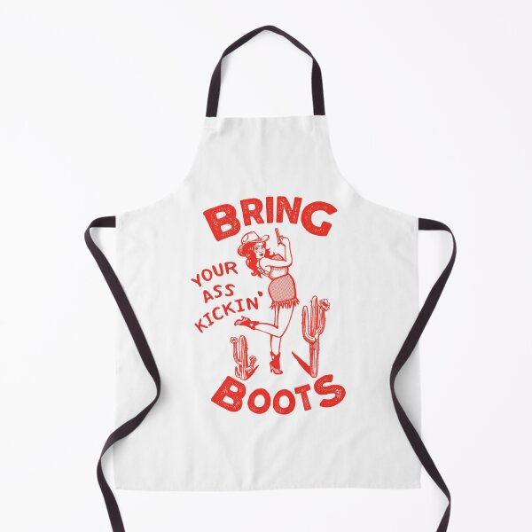 Aperçu de l'œuvre Enfile tes bottes de cowgirl cool avec un flingue - Un super créée et vendue par DefenDog.