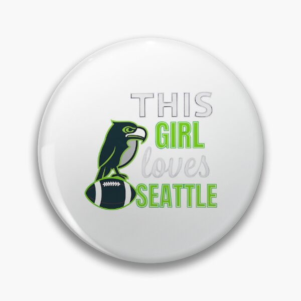 Item preview, Girl Loves Seattle Football Fan Gift designed and sold by Lupe1987.