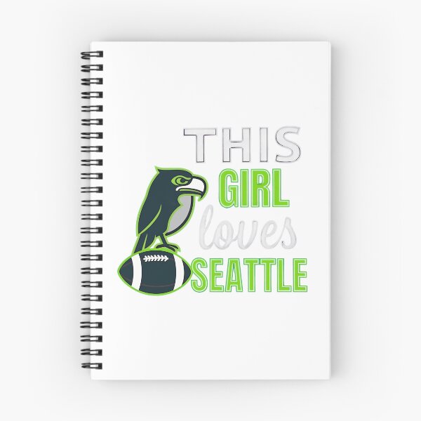Item preview, Girl Loves Seattle Football Fan Gift designed and sold by Lupe1987.