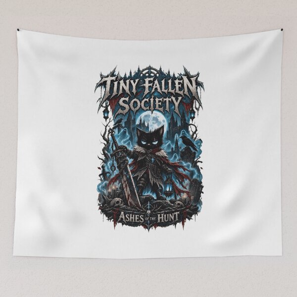 Item preview, Gothic Cat Warrior Dark Fantasy  designed and sold by mashowa.