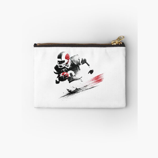 Item preview, Gridiron Action Quarterback Throw Silhouette Urban Splatter designed and sold by EdvvinStudios.