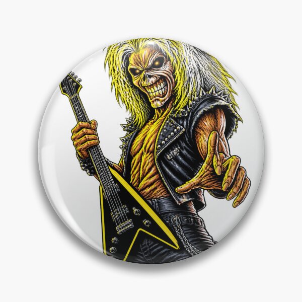 Item preview, Unique Zombie Illustration with Bright Yellow Hair and Grunge Style Artwork designed and sold by lgcrules.