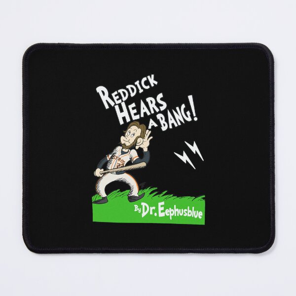 Item preview, Reddick Hears A Bang Baseball Parody Art designed and sold by KACIIBARN.