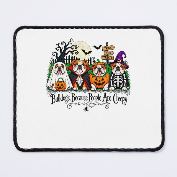 Item preview, Bulldogs Halloween designed and sold by kevinwhitenan.