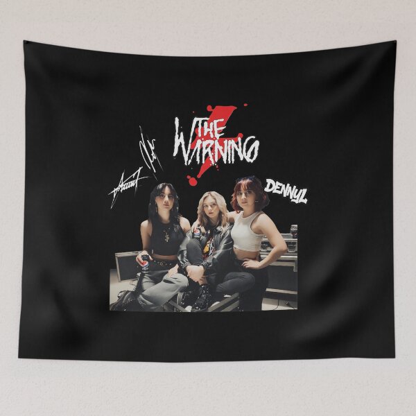 Item preview, The Warning Band Photo Autographed Style  designed and sold by JAMESDIAM.