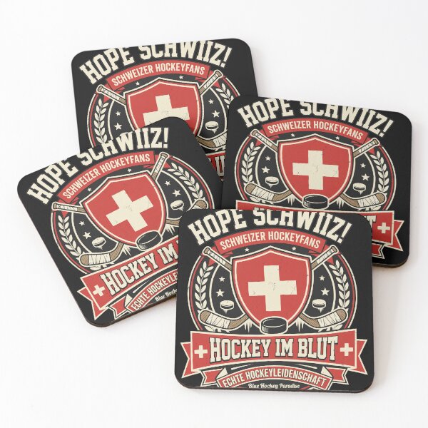 Item preview, Hopp Schwiiz Swiss Ice Hockey Passion Emblem designed and sold by KACIIBARN.