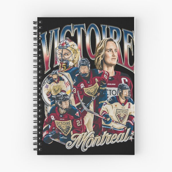 Item preview, Montreal Victoire Women's Hockey Retro Montage designed and sold by KACIIBARN.