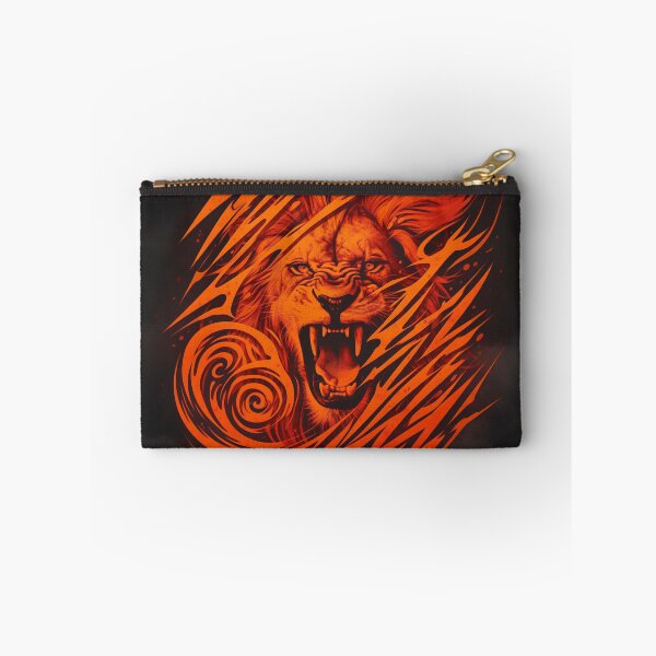 Item preview, Blazing Roar: Abstract Amber Predator designed and sold by Marcu Ioachim.