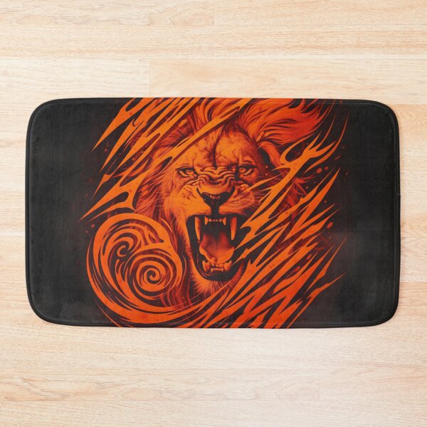 Item preview, Blazing Roar: Abstract Amber Predator designed and sold by Marcu Ioachim.