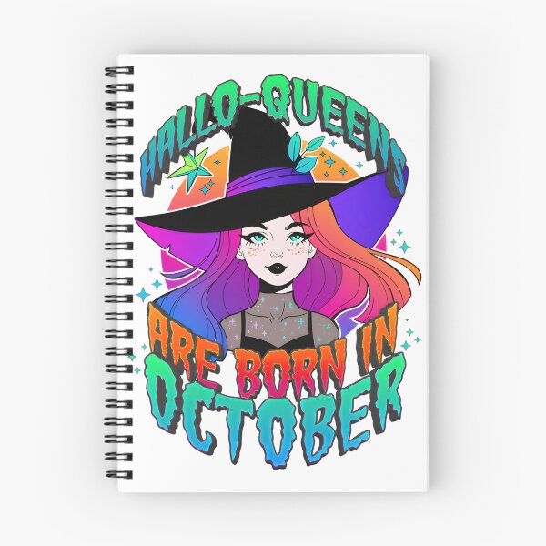 Item preview, Halloqueens Are Born in October - Queens of Halloween Celebration Design designed and sold by jameswalker202.