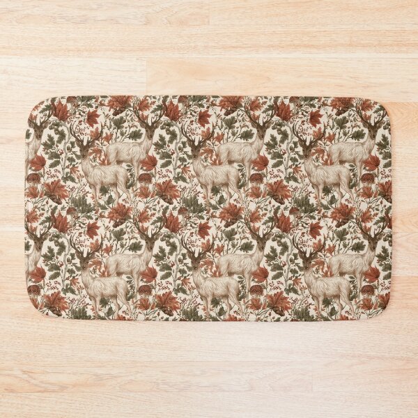 Item preview, Autumn Forest Deer Botanical Illustration designed and sold by NicolasGlowArt.