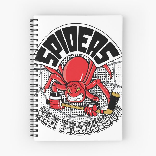 Item preview, Retro SF Spiders Hockey Mascot  designed and sold by KACIIBARN.