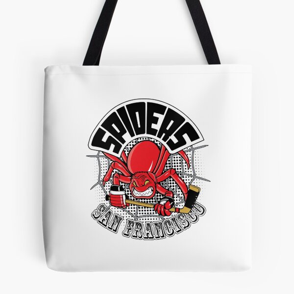 Item preview, Retro SF Spiders Hockey Mascot  designed and sold by KACIIBARN.