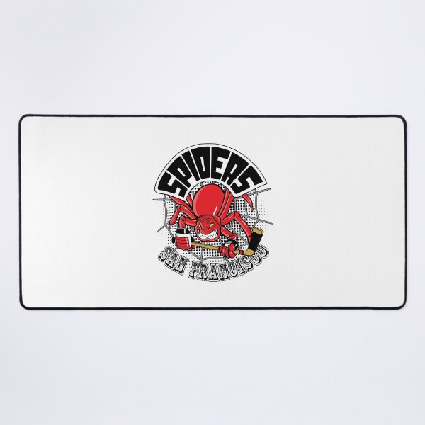 Item preview, Retro SF Spiders Hockey Mascot  designed and sold by KACIIBARN.