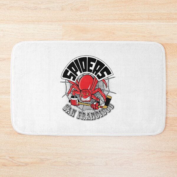 Item preview, Retro SF Spiders Hockey Mascot  designed and sold by KACIIBARN.