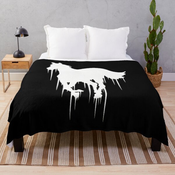 Item preview, Horse Silhouette Dripping Paint designed and sold by kaschimarileno.