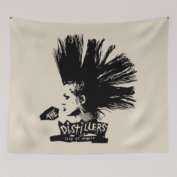 Item preview, The Distillers City of Angels Retro designed and sold by nilayurismi.