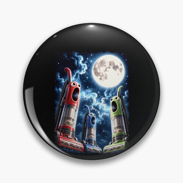 Item preview, Surreal Vacuum Trio Beneath the Full Moon designed and sold by elderberry.