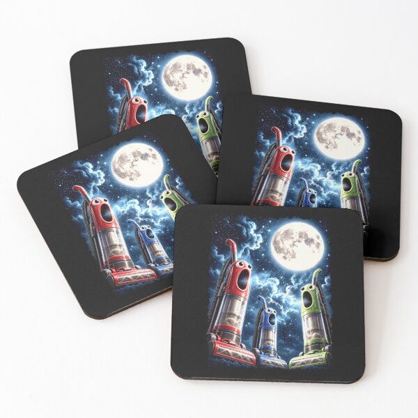 Item preview, Surreal Vacuum Trio Beneath the Full Moon designed and sold by elderberry.