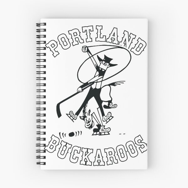 Item preview, Vintage Portland Buckaroos Retro Hockey Logo designed and sold by KACIIBARN.