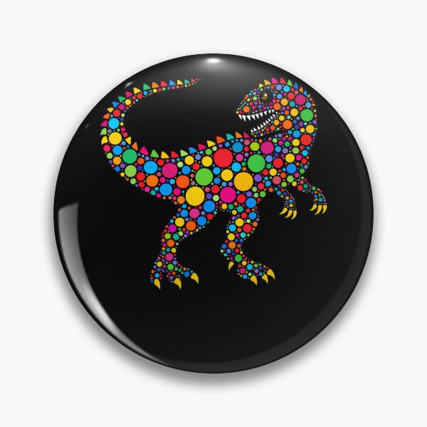Item preview, Happy Dot Day Colorful Polka Dot Dinosaur Toddler Boys Kids designed and sold by kevinwhitenan.