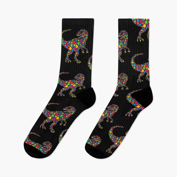 Item preview, Happy Dot Day Colorful Polka Dot Dinosaur Toddler Boys Kids designed and sold by kevinwhitenan.