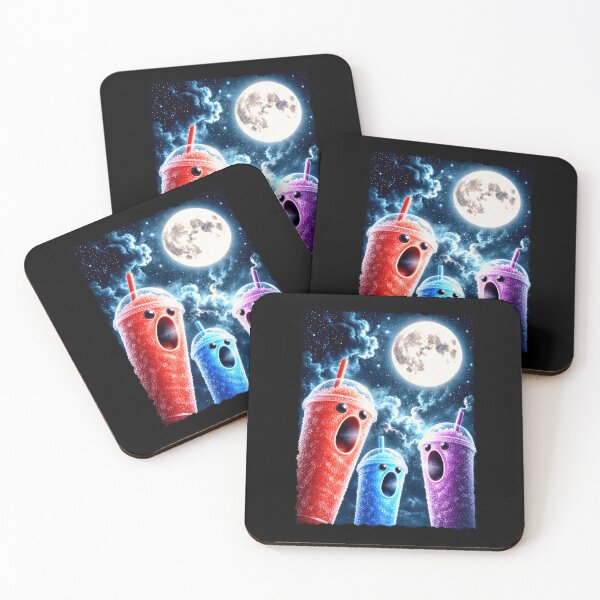 Item preview, Surreal Slushie Cups Under a Full Moon designed and sold by elderberry.