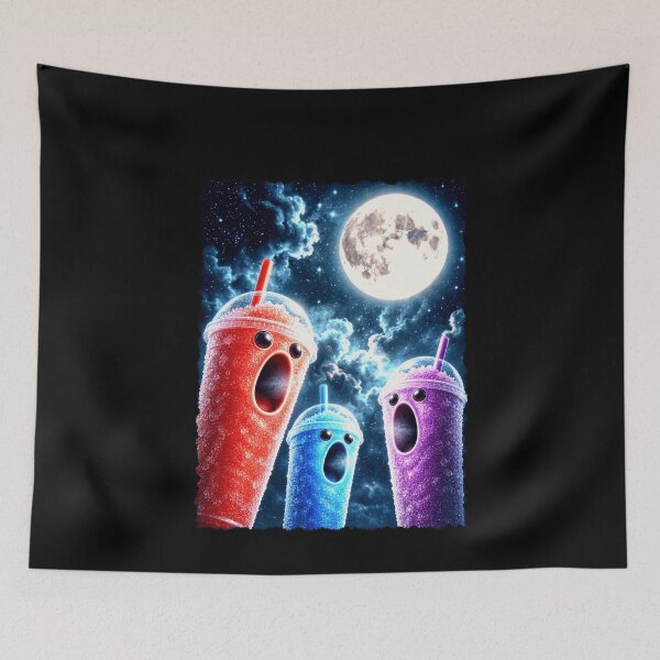 Item preview, Surreal Slushie Cups Under a Full Moon designed and sold by elderberry.
