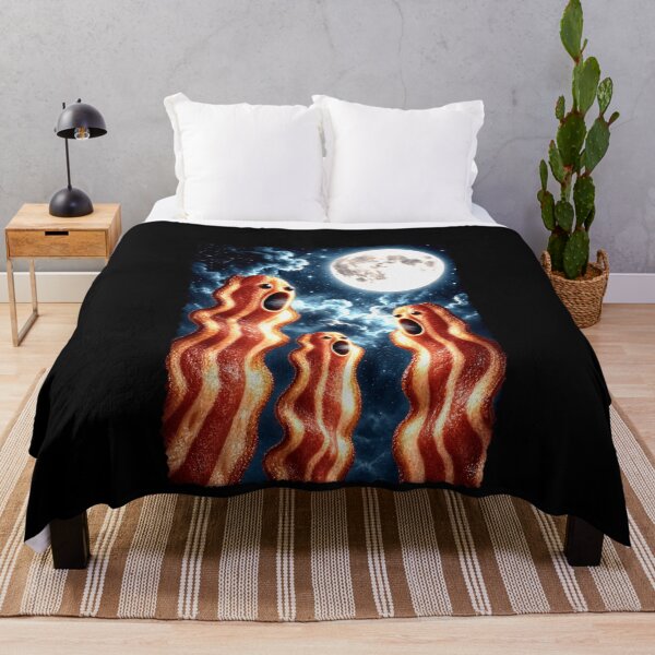 Item preview, Moon Howling Bacon Slices Comedy designed and sold by elderberry.