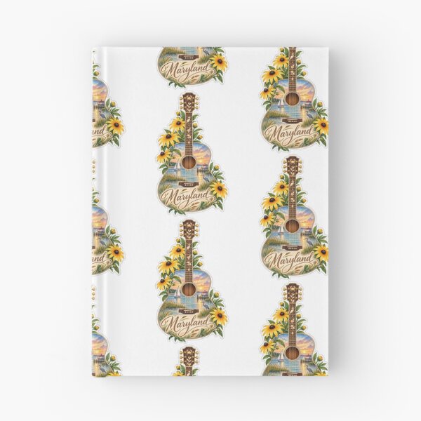 Item preview, Maryland Chesapeake Bay Guitar designed and sold by Whimspired By Paxx.