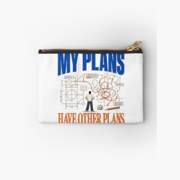Item preview, My Plans Have Other Plans Funny Overthinking Design designed and sold by Trendy-Artistry.