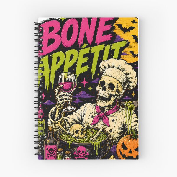Item preview, Halloween Bone Appetit Skeleton Chief designed and sold by SpectacledBoi.