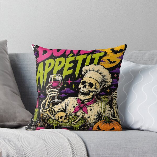 Item preview, Halloween Bone Appetit Skeleton Chief designed and sold by SpectacledBoi.