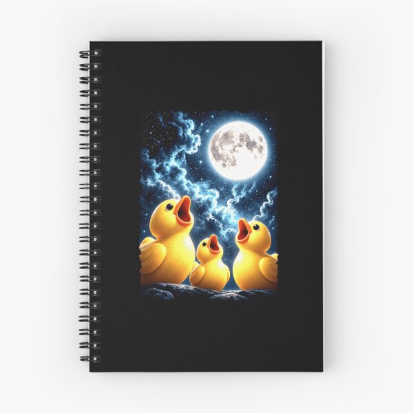 Item preview, Moon Howling Rubber Duck Trio designed and sold by elderberry.