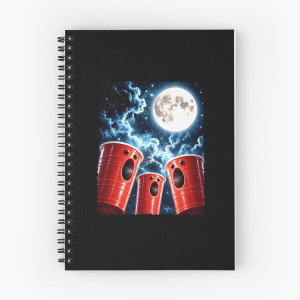 Item preview, Moon Howling Red Party Cup Trio designed and sold by elderberry.