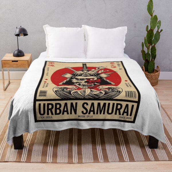 Item preview, Urban Warrior Japanese Inspired Graphic Tee designed and sold by urgSuetta.