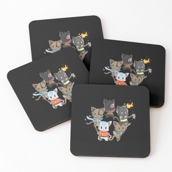 Item preview, Chibi Elemental Cat Masters designed and sold by Taraerrell.